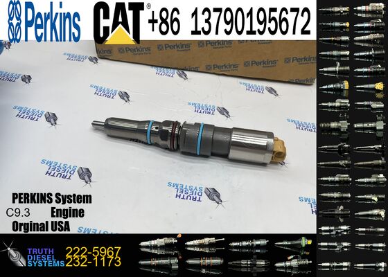 For C-a-t 222-5967 2225967 Excavator Parts E336E C9.3 Engine Injector 460-8213 20R-5075 460-8213 456-3509 20R5075 4563509