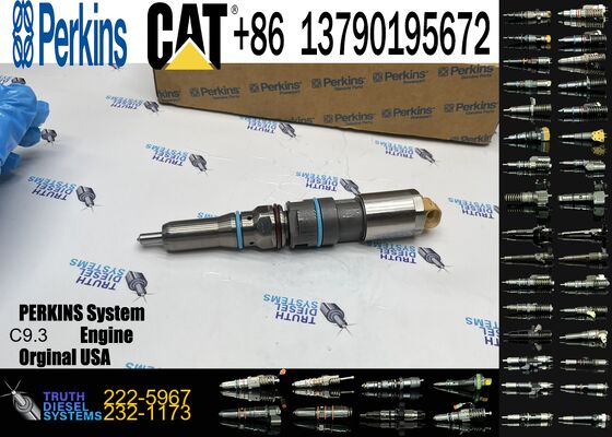 For C-a-t 222-5967 2225967 Excavator Parts E336E C9.3 Engine Injector 460-8213 20R-5075 460-8213 456-3509 20R5075 4563509
