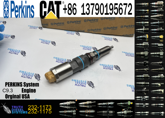 For C-a-t232-1173 222-5967 2225967 Excavator Parts E336E C9.3 Engine Injector 460-8213 20R-5075 460-8213 456-3509 20R5075 4563509