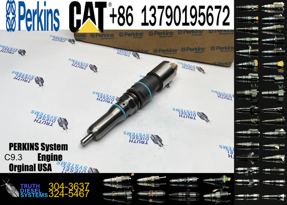 Diesel Fuel Injector 304-3637 3043637 for C9.3 Engine D6T D7E E336F Excavator Autoparts