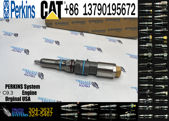 Diesel Fuel Injector 304-3637 3043637 for C9.3 Engine D6T D7E E336F Excavator Autoparts