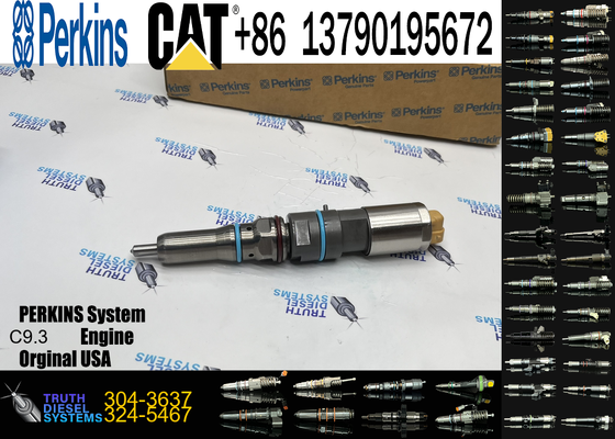 Diesel Fuel Injector 304-3637 3043637 for C9.3 Engine D6T D7E E336F Excavator Autoparts