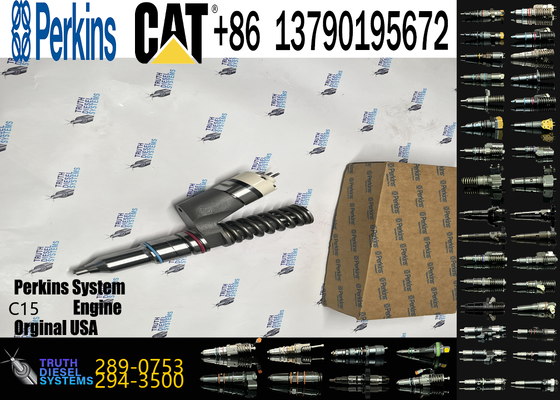 Genuine for Ccaterpillar Fuel Injector 289-0753 2890753 New Engine Part for Ccaterpillar C15 Diesel Construction Machinery Parts