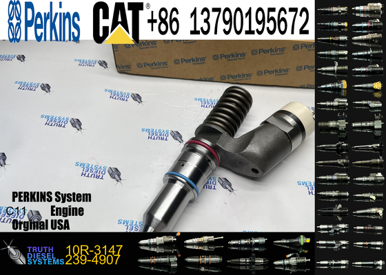 C11 Fuel Injector 249-0712 2490712 10R3147 10R-3147 for Parts 14M, 725, 730, 966H, C11, R1600H, R1700G, RM-300