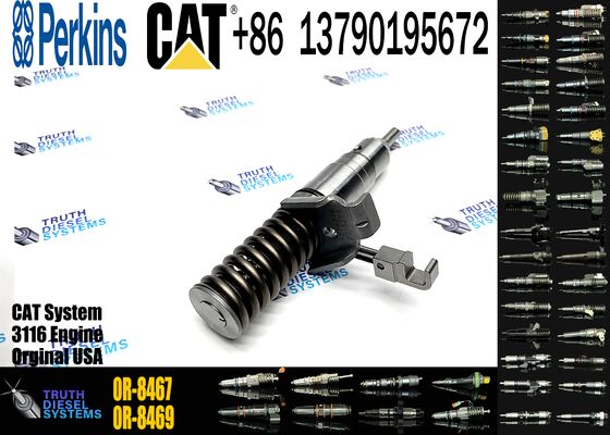 Engineering Equipment 101-8673 127-8220 Common Rail Injector 0R4374 0R8467 for Truck 3116 3114 Engine