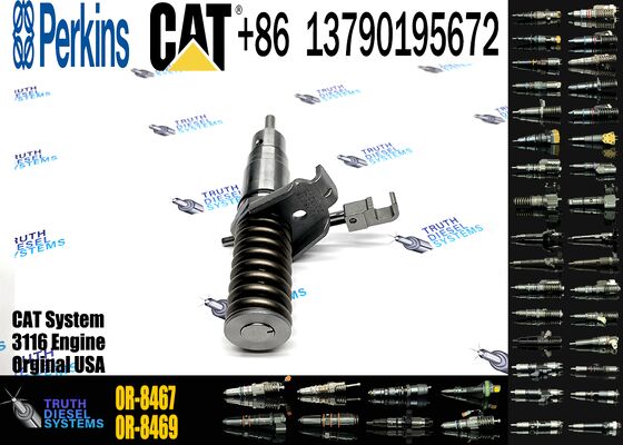 Engineering Equipment 101-8673 127-8220 Common Rail Injector 0R4374 0R8467 for Truck 3116 3114 Engine