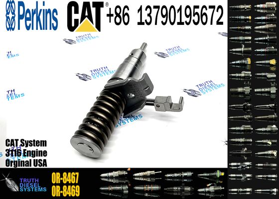 Engineering Equipment 101-8673 127-8220 Common Rail Injector 0R4374 0R8467 for Truck 3116 3114 Engine