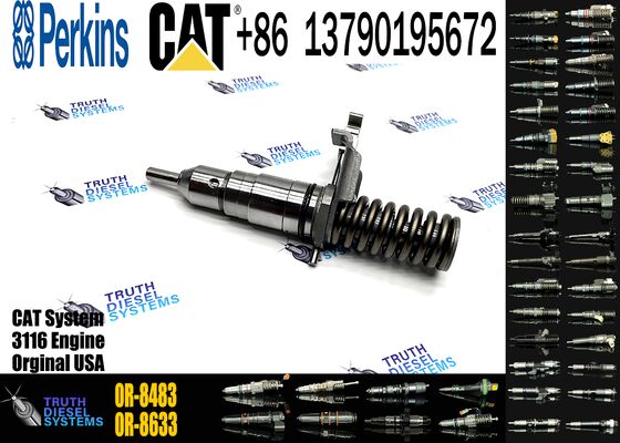 127-8209 0R-8483 127-8207 0R-8475 101-8673 0R-4374 Fuel Injector 1278209 for Cat Excavator 200B 320B 3116 3114 Parts