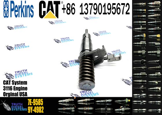 Excavator Parts Suppliers Diesel Fuel Injector 7E-9585 7E9585 127-8209 7E-8952 4P-2995 4P2995 for Ccaterpillar Engine 3116