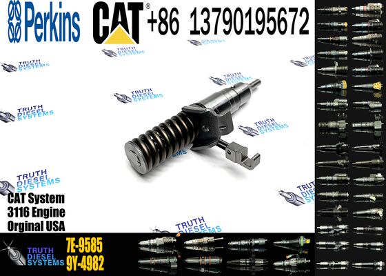 Excavator Parts Suppliers Diesel Fuel Injector 7E-9585 7E9585 127-8209 7E-8952 4P-2995 4P2995 for Ccaterpillar Engine 3116