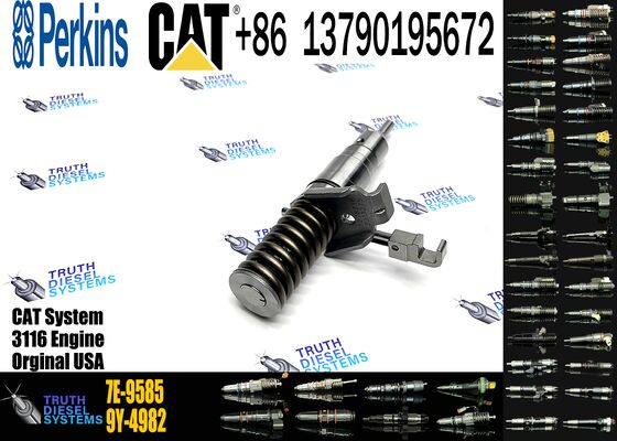 Excavator Parts Suppliers Diesel Fuel Injector 7E-9585 7E9585 127-8209 7E-8952 4P-2995 4P2995 for Ccaterpillar Engine 3116
