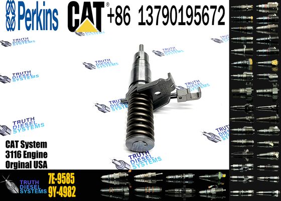 Excavator Parts Suppliers Diesel Fuel Injector 7E-9585 7E9585 127-8209 7E-8952 4P-2995 4P2995 for Ccaterpillar Engine 3116