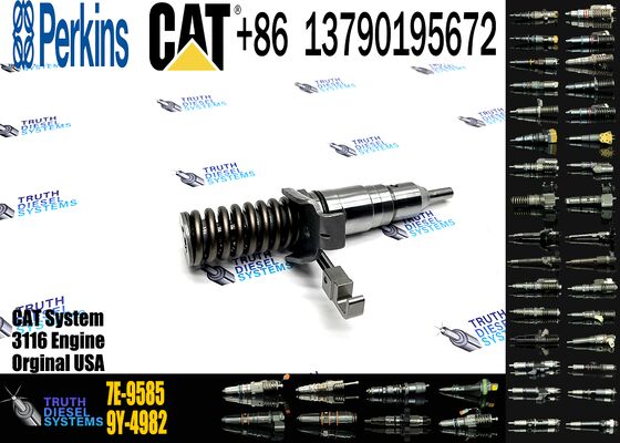 Excavator Parts Suppliers Diesel Fuel Injector 7E-9585 7E9585 127-8209 7E-8952 4P-2995 4P2995 for Ccaterpillar Engine 3116