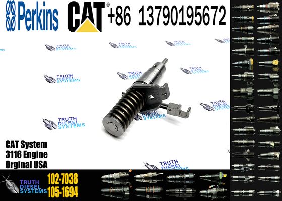 High-quality 7E-7607 127-8228 105-1694 101-4561 102-7038 Construction Machinery for CAT Engine Injectors