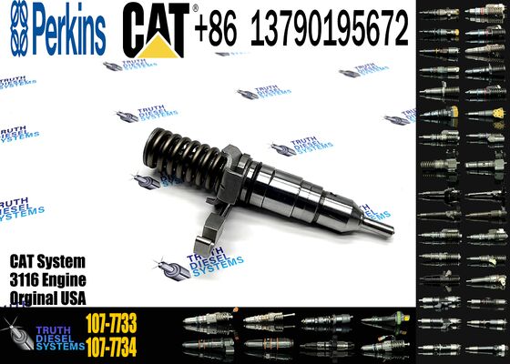 New Diesel Pump Nozzle 107-7733 107-7734 107-7732 for Cat 200 320B Excavator's Common Rail Injector 1077 733 127-8222 0R-8461