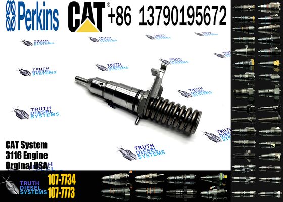 New Fuel Injector 107-7732 6L-3669 10R-8996 107-7734 7E-7607 For Construction Machinery Excavator Diesel Engine