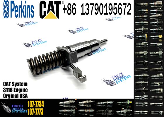 New Fuel Injector 107-7732 6L-3669 10R-8996 107-7734 7E-7607 For Construction Machinery Excavator Diesel Engine