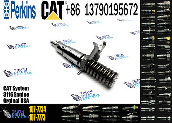 New Fuel Injector 107-7732 6L-3669 10R-8996 107-7734 7E-7607 For Construction Machinery Excavator Diesel Engine