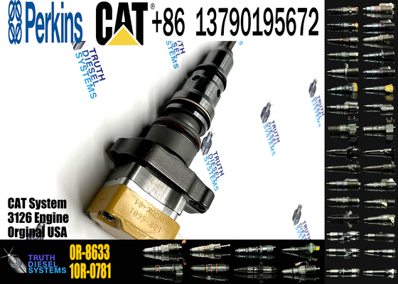 Common Rail Fuel Injector 126-0499 116-7150 131-7150 155-1819 0R-8633 for Excavator 3126 Truck Parts Auto Parts