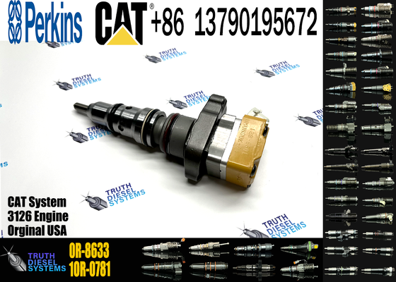 Common Rail Fuel Injector 126-0499 116-7150 131-7150 155-1819 0R-8633 for Excavator 3126 Truck Parts Auto Parts