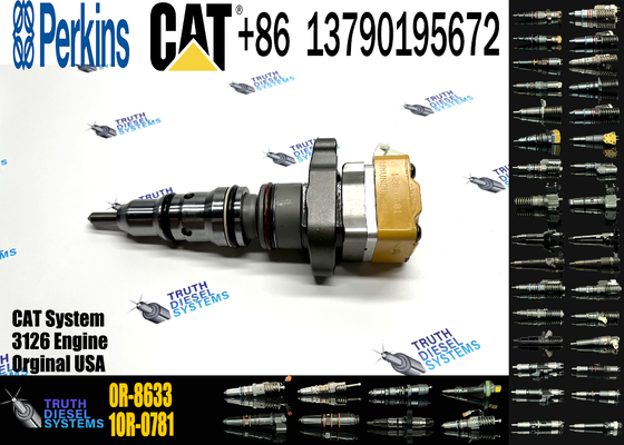 Common Rail Fuel Injector 126-0499 116-7150 131-7150 155-1819 0R-8633 for Excavator 3126 Truck Parts Auto Parts