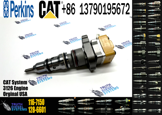 Original Fuel Injector 116-7150 177-4754 for 3116 3126 3126A 3126B 3126E C7 Engine Diesel Injector