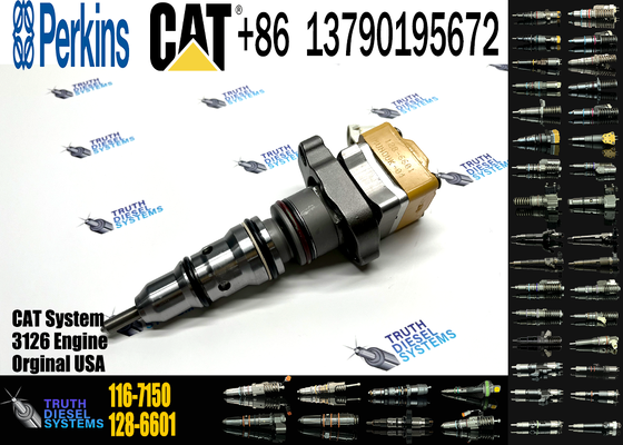 Original Fuel Injector 116-7150 177-4754 for 3116 3126 3126A 3126B 3126E C7 Engine Diesel Injector