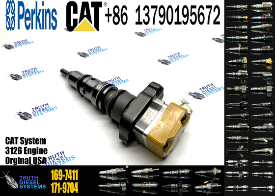 Great Quality Diesel Engine Fuel Injector 10R-0782 186-3410 222-5965 376-0513 392-0211 155-8723 169-7411 169-7410 For CAT 3126