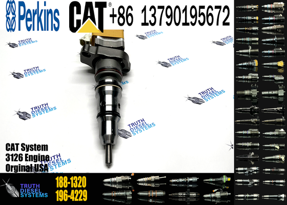 Good Quality GP-FUEL Reman Injector 188-1320 1881320 OR9348 EX639348 for Diesel 3126B 3126E Truck Engine