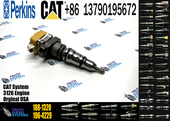 Good Quality GP-FUEL Reman Injector 188-1320 1881320 OR9348 EX639348 for Diesel 3126B 3126E Truck Engine