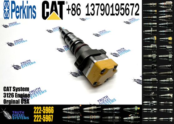 Diesel Engine Fuel Injector 198-6605 222-5966 4P9075 4P9076 4P9077 7E6408 Injection Valves for Ccaterpillar for Cat 3126 Engine