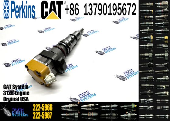 Diesel Engine Fuel Injector 198-6605 222-5966 4P9075 4P9076 4P9077 7E6408 Injection Valves for Ccaterpillar for Cat 3126 Engine