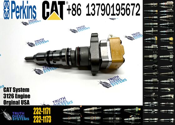 Diesel Engine Injector232-1171 138-8756 222-5963 222-5972 173-4059 Ccaterpillar C3126 Common Rail Injection Valves