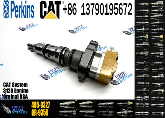 6-Pieces 10R-9238 Fuel Injector Compatible for CAT 3126 3126B 3126E Engine 1833645C1 495-0327 178-6342
