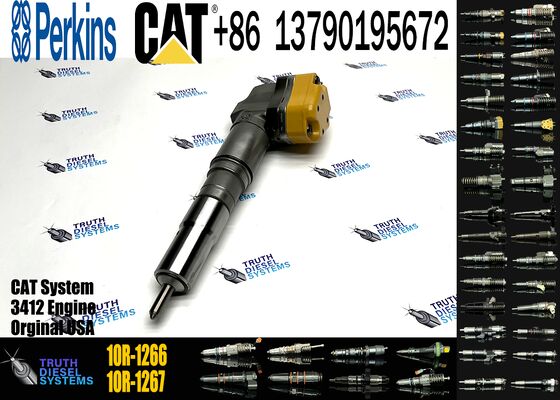 Diesel Engine Pump Parts HEUI Diesel Fuel Injector 10R1266 10R-1266 for Excavator Engine 3412E