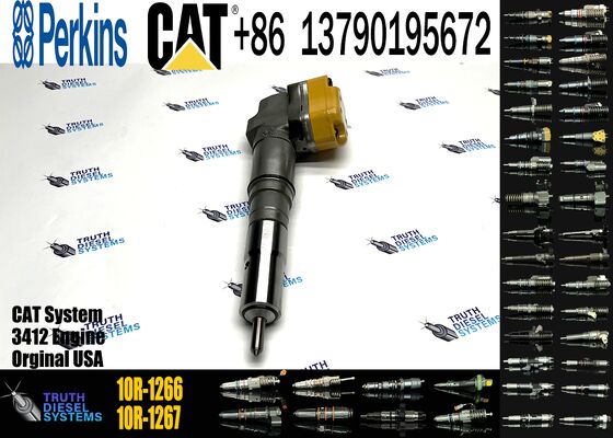 Diesel Engine Pump Parts HEUI Diesel Fuel Injector 10R1266 10R-1266 for Excavator Engine 3412E