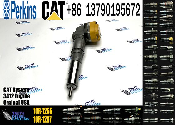 Diesel Engine Pump Parts HEUI Diesel Fuel Injector 10R1266 10R-1266 for Excavator Engine 3412E