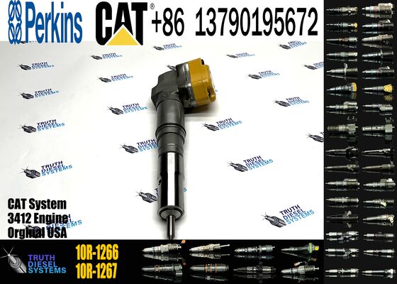 Diesel Engine Pump Parts HEUI Diesel Fuel Injector 10R1266 10R-1266 for Excavator Engine 3412E