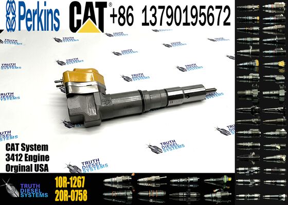 Diesel Excavator Engine Parts Fuel Injector 232-1183 10R-1267 174-7526 for CAT 3412E 5110B Diesel Engine