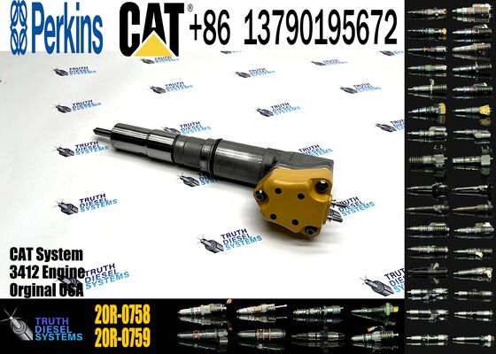 Fuel Injector 232-1175 20R-0758 10R-1265 for Ccaterpillar CAT Engine 3412E 3408E Dozer D9R Quarry Truck 775D AD45