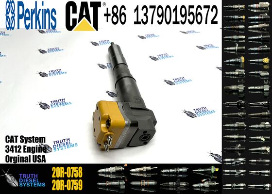 Fuel Injector 232-1175 20R-0758 10R-1265 for Ccaterpillar CAT Engine 3412E 3408E Dozer D9R Quarry Truck 775D AD45