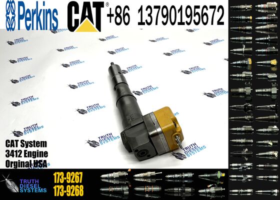 3412E Engine Fuel Injector 173-9267 1739267 173-9268 1739268