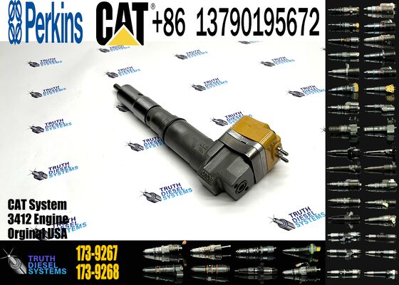 3412E Engine Fuel Injector 173-9267 1739267 173-9268 1739268