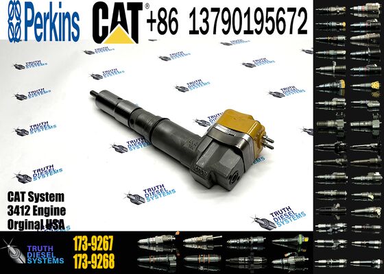 3412E Engine Fuel Injector 173-9267 1739267 173-9268 1739268