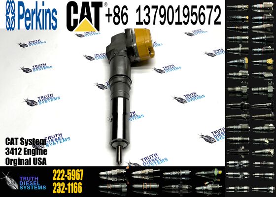 Excavator Parts Engine 3408 3412 Fuel Injector 4CR01974 169-7408 174-7527 222-5967 20R-0760 for Construction Machinery