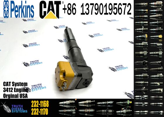 Newly Available Low-price Diesel Common Rail Injector 232-1173 0R-9803 232-1168 for 3412 3412E Engine Assembly