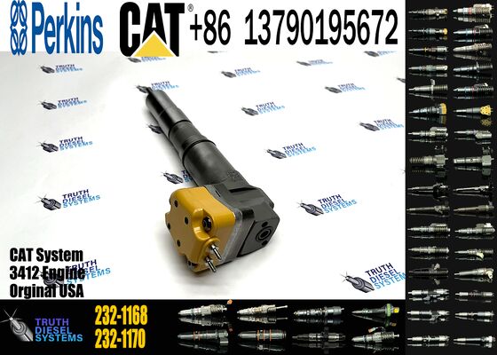 Newly Available Low-price Diesel Common Rail Injector 232-1173 0R-9803 232-1168 for 3412 3412E Engine Assembly