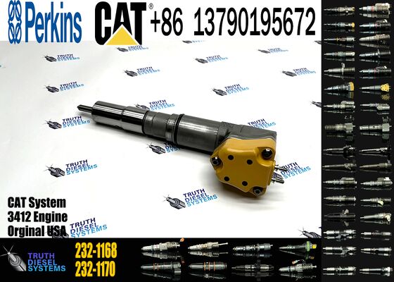 Newly Available Low-price Diesel Common Rail Injector 232-1173 0R-9803 232-1168 for 3412 3412E Engine Assembly
