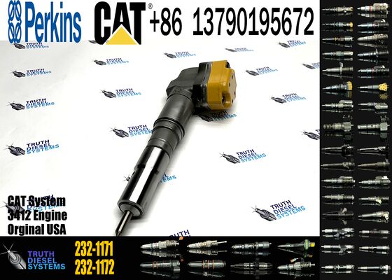 Truck Engine Parts Common Rail Disesl Fuel Injector 232-1171 10R-1267 2321171 10R1267 for 3412E