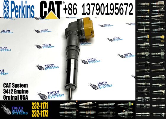 Truck Engine Parts Common Rail Disesl Fuel Injector 232-1171 10R-1267 2321171 10R1267 for 3412E